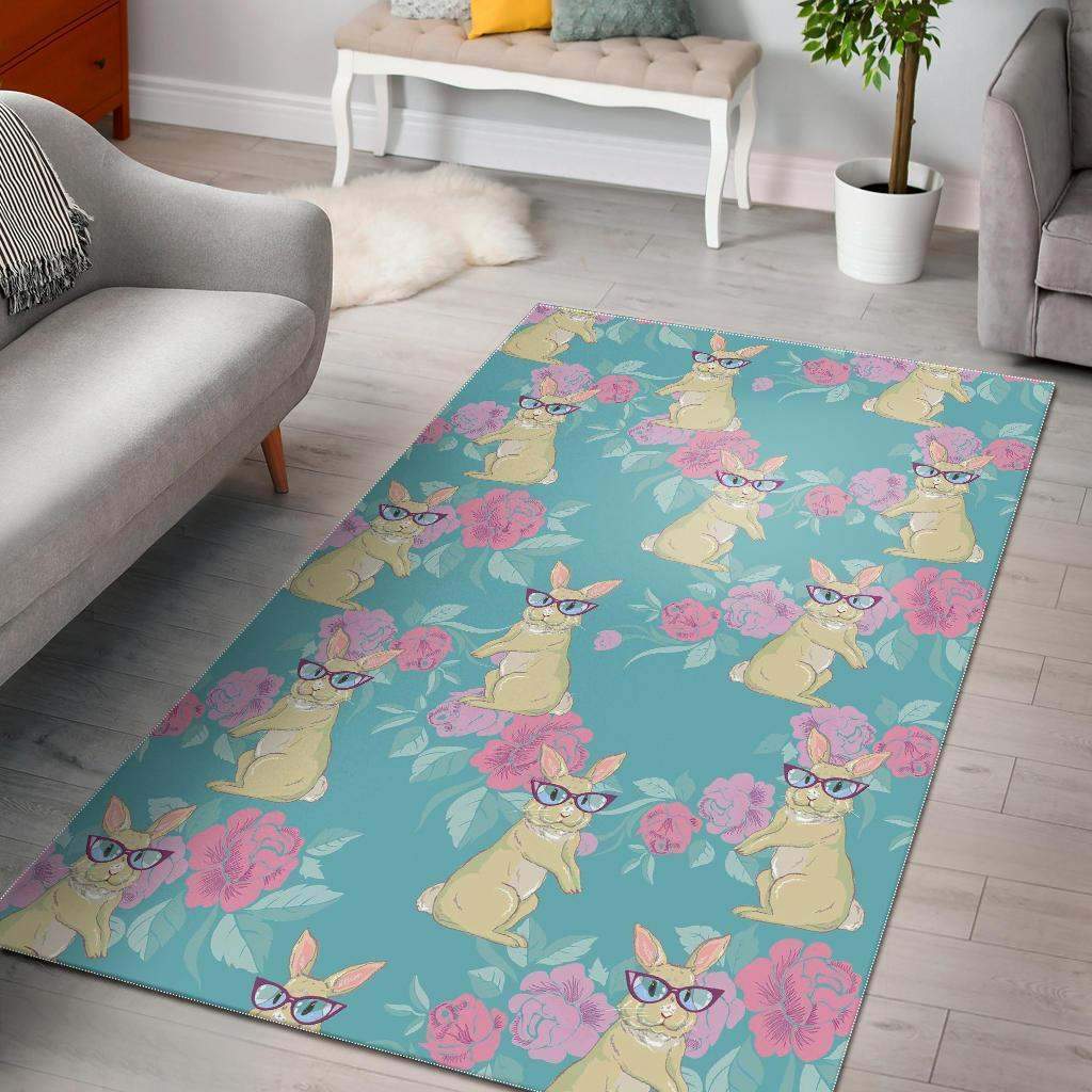 Bunny Rabbit Limited Edition Rectangle Rug