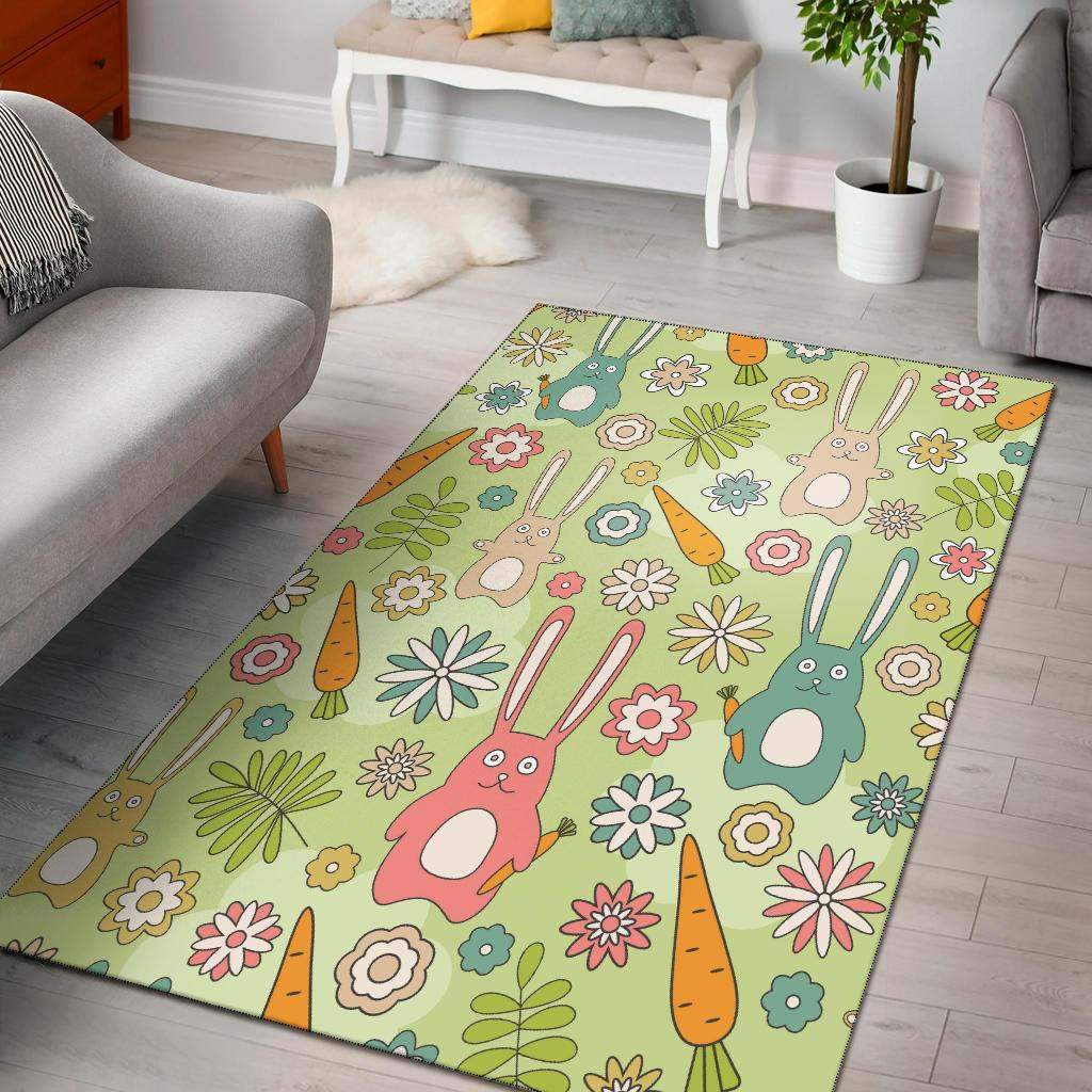 Bunny Rabbits Limited Edition Rectangle Rug
