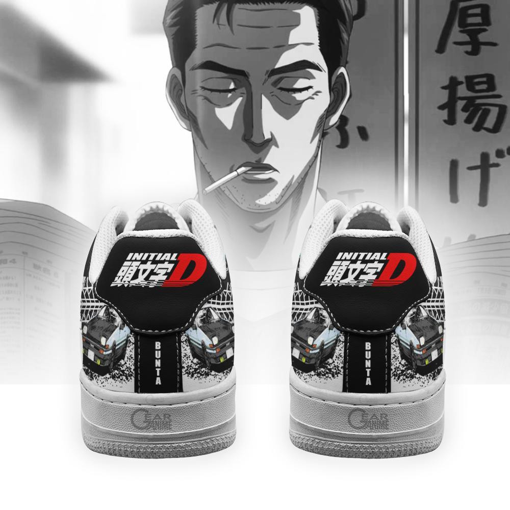 Bunta Fujiwara Shoes Initial D Anime Sneakers