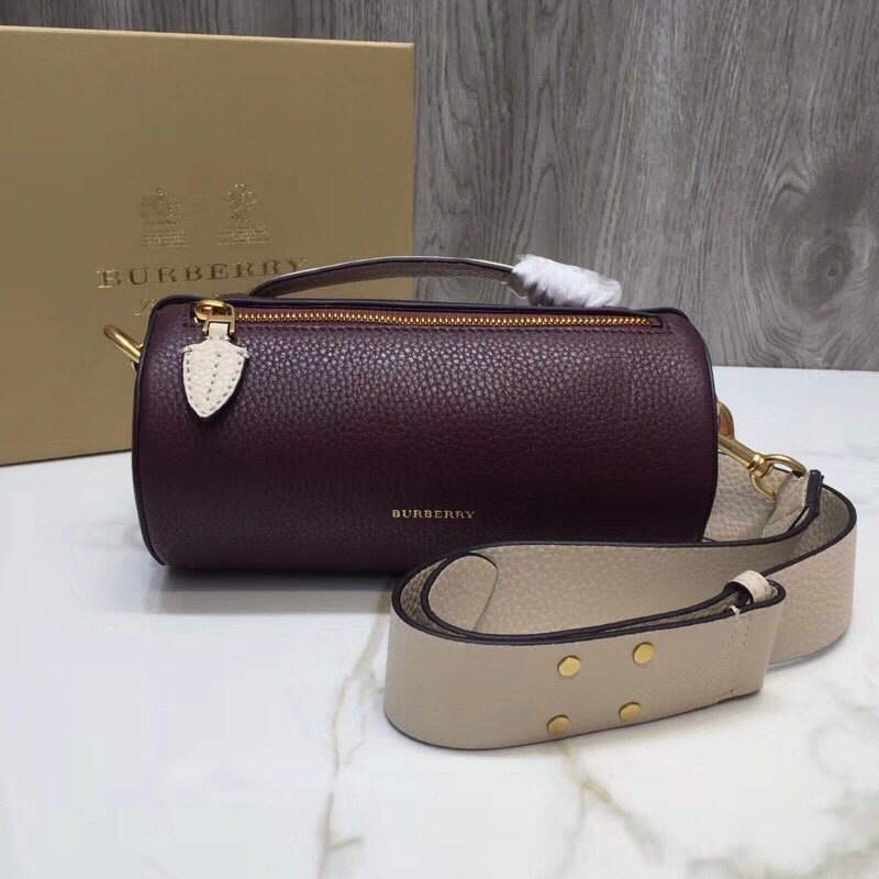 Burberry Barrel Bag Purple For Women, Women’s Bags 8.3in/21cm
