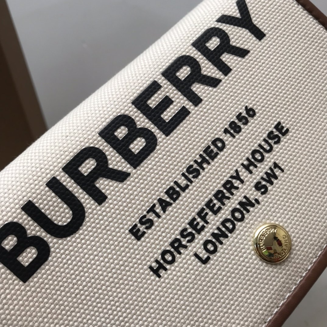 Burberry Horseferry Print Cotton Canvas Small Crossbody Bag For Women, Women’s Bags 7.1in/18cm 80518441