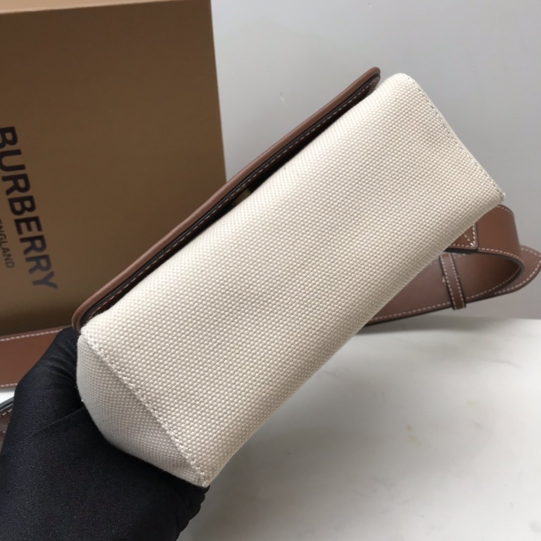 Burberry Horseferry Print Cotton Canvas Small Crossbody Bag For Women, Women’s Bags 7.1in/18cm 80518441