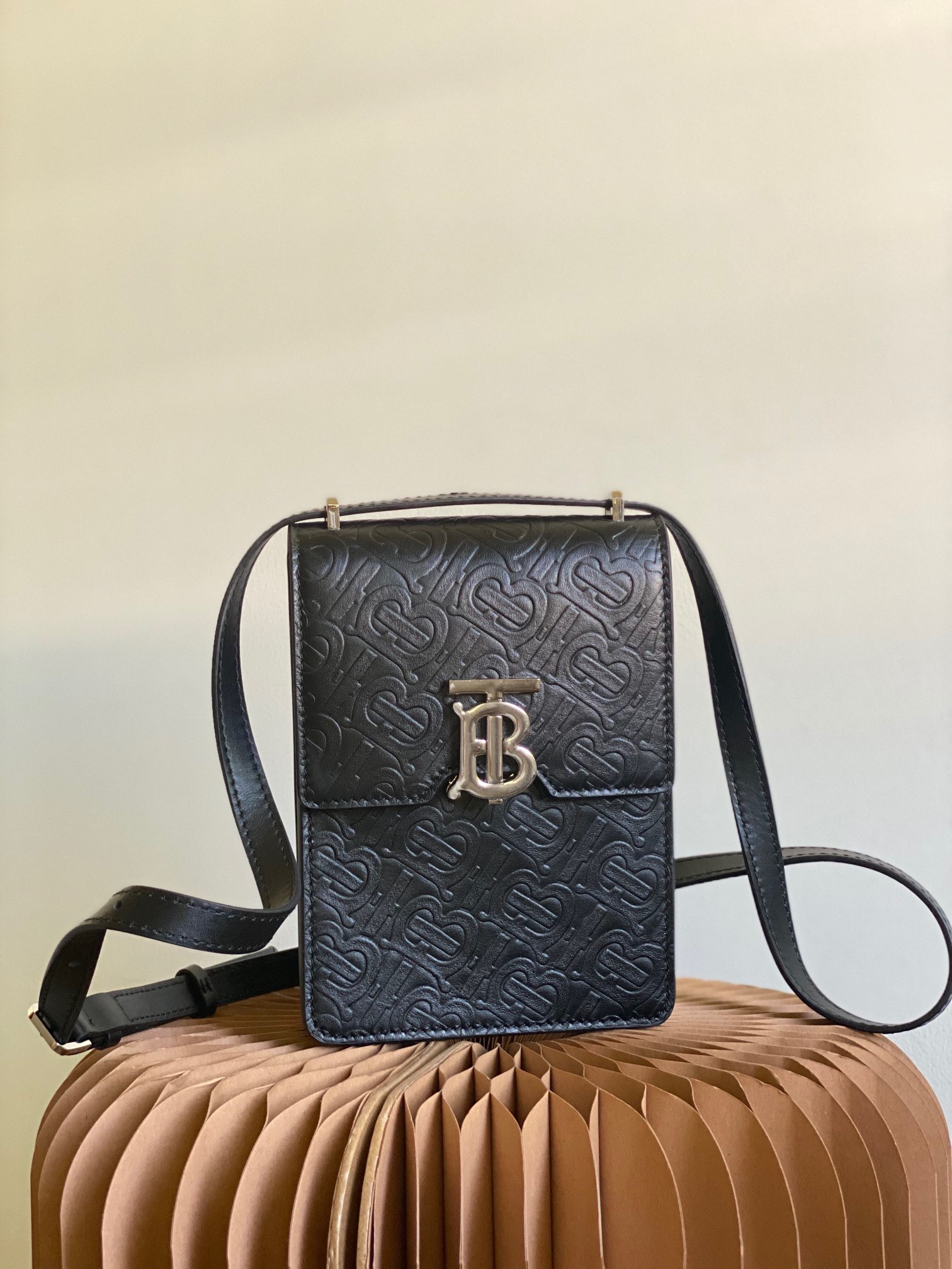 Burberry Robin Bag Monogram Black For Women, Women’s Bags 7.5in/14cm 80328991