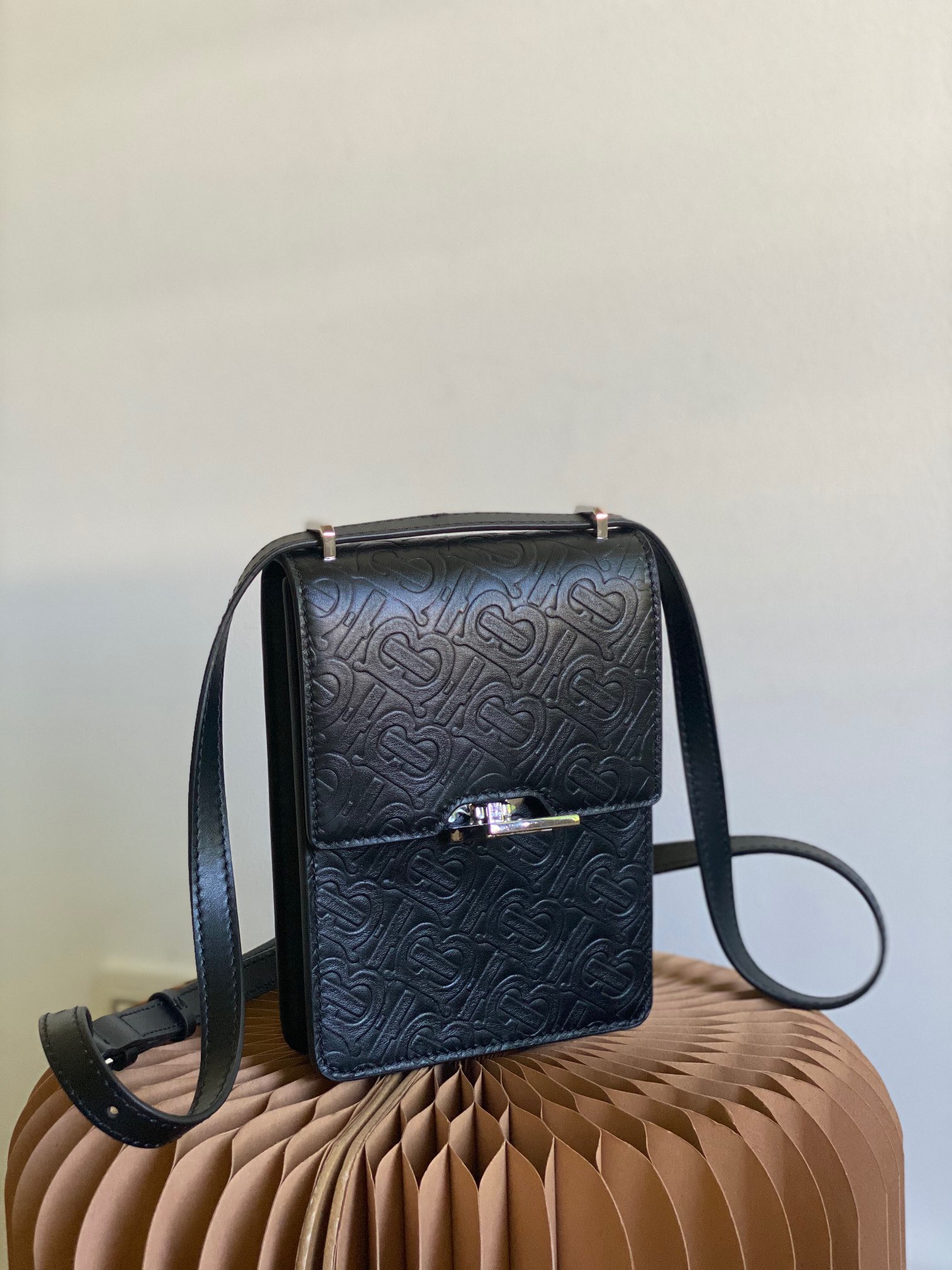 Burberry Robin Bag Monogram Black For Women, Women’s Bags 7.5in/14cm 80328991