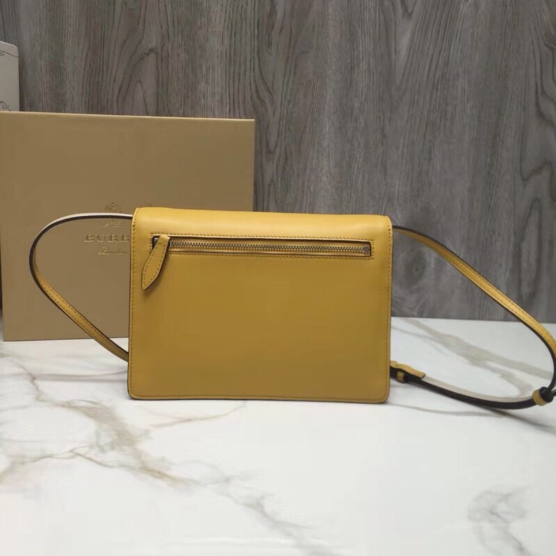 Burberry Small Macken Colorblock Crossbody Beige/Yellow Bag For Women, Women’s Bags 9.5in/24cm