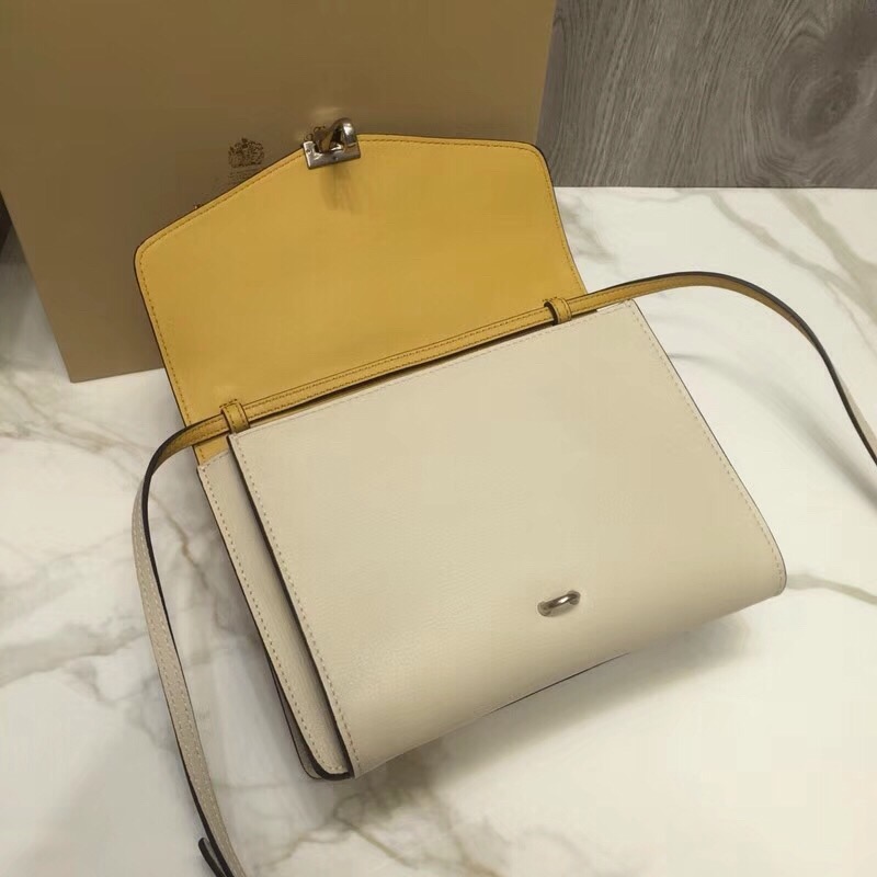 Burberry Small Macken Colorblock Crossbody Beige/Yellow Bag For Women, Women’s Bags 9.5in/24cm