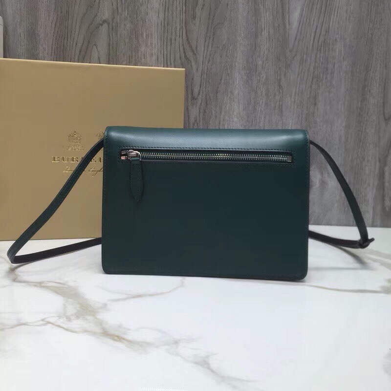 Burberry Small Macken Colorblock Crossbody Black/Green Bag For Women, Women’s Bags 9.5in/24cm