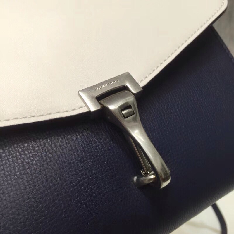 Burberry Small Macken Colorblock Crossbody Black/White Bag For Women, Women’s Bags 9.5in/24cm