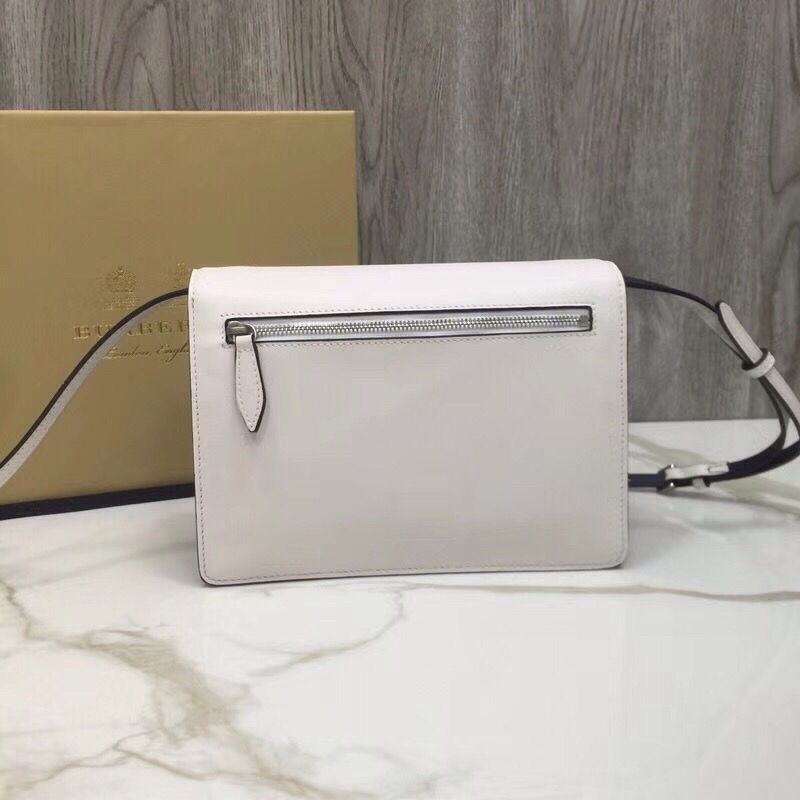Burberry Small Macken Colorblock Crossbody Black/White Bag For Women, Women’s Bags 9.5in/24cm