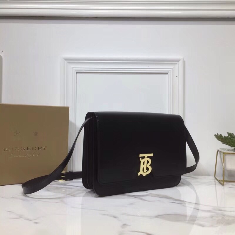 Burberry Small TB Crossbody Bag Monogram Black For Women, Women’s Bags 8.3in/21cm 80514911