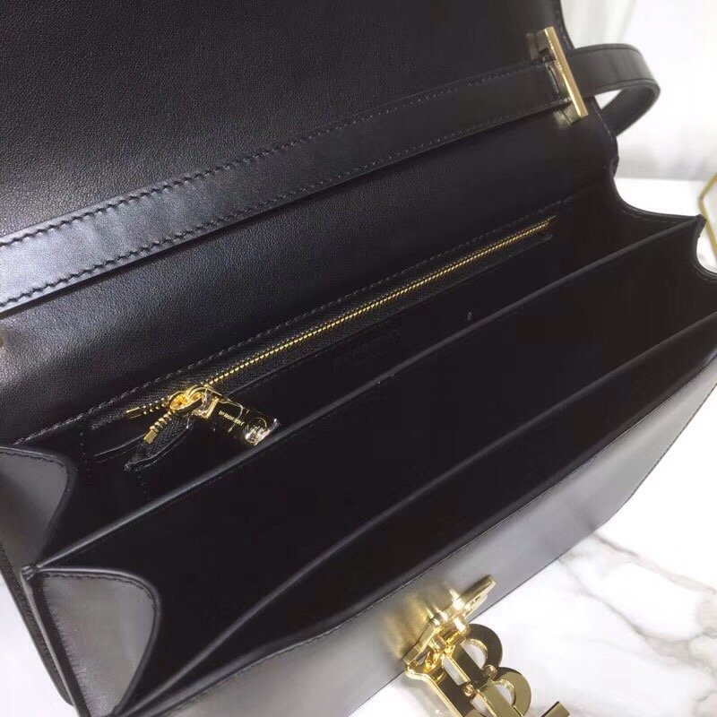 Burberry Small TB Crossbody Bag Monogram Black For Women, Women’s Bags 8.3in/21cm 80514911