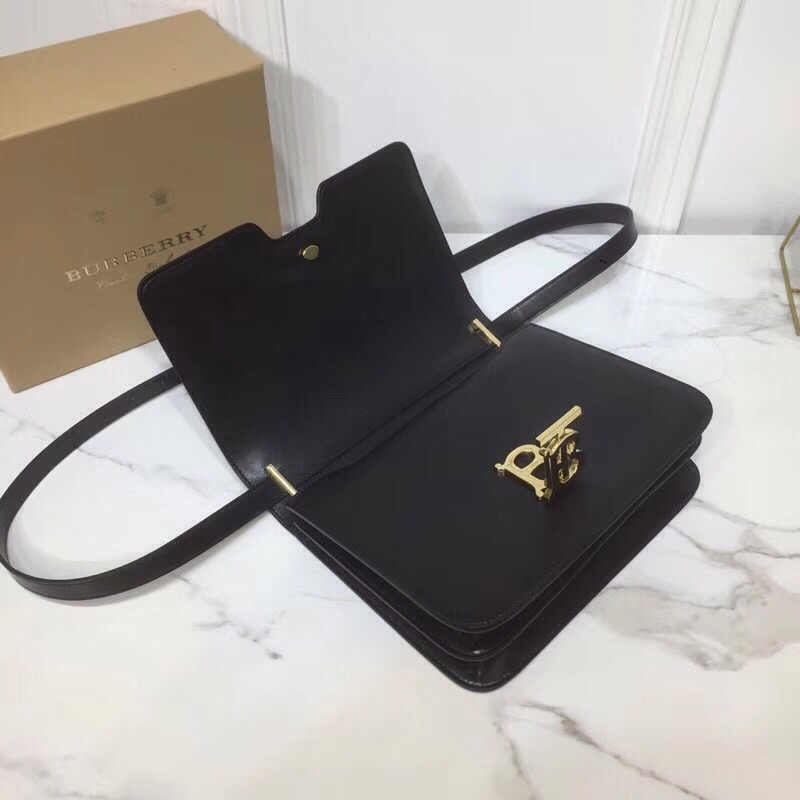 Burberry Small TB Crossbody Bag Monogram Black For Women, Women’s Bags 8.3in/21cm 80514911