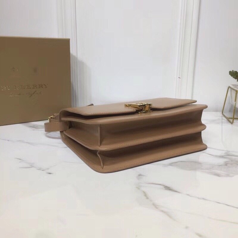 Burberry Small TB Crossbody Bag Monogram Light Brown For Women, Women’s Bags 8.3in/21cm