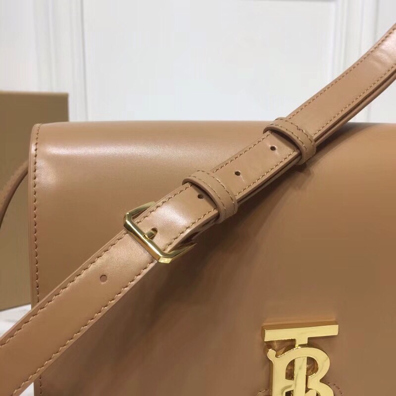 Burberry Small TB Crossbody Bag Monogram Light Brown For Women, Women’s Bags 8.3in/21cm