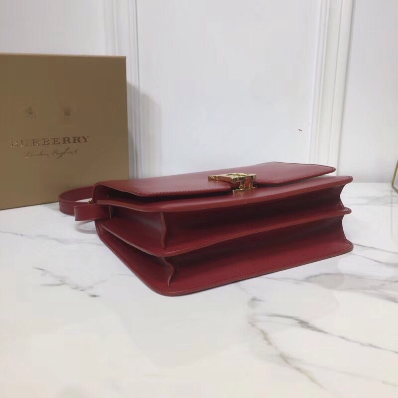 Burberry Small TB Crossbody Bag Monogram Light Red For Women, Women’s Bags 8.3in/21cm