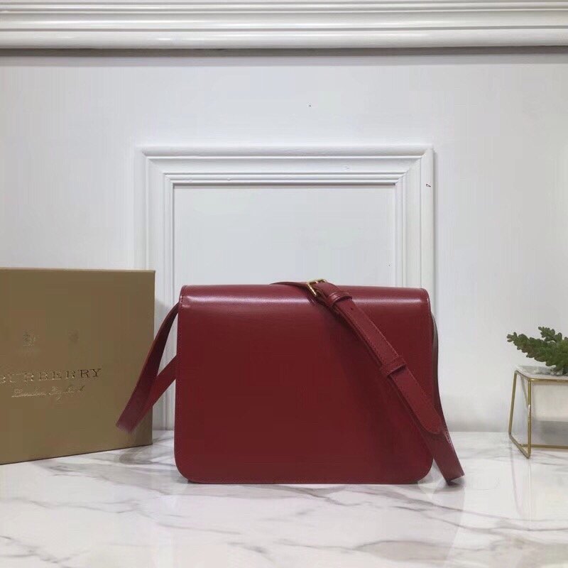 Burberry Small TB Crossbody Bag Monogram Light Red For Women, Women’s Bags 8.3in/21cm