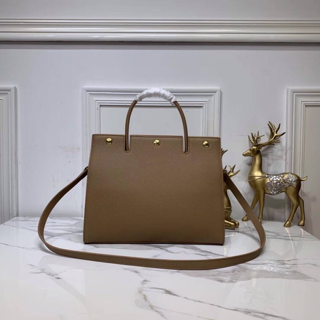 Burberry Small Title Bag With Pocket Detail Brown For Women, Women’s Bags 11.8in/30cm