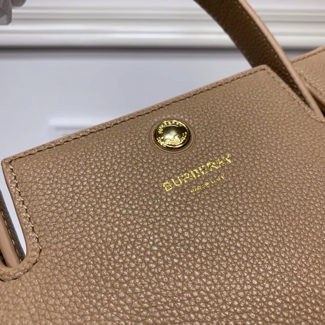 Burberry Small Title Bag With Pocket Detail Brown For Women, Women’s Bags 11.8in/30cm