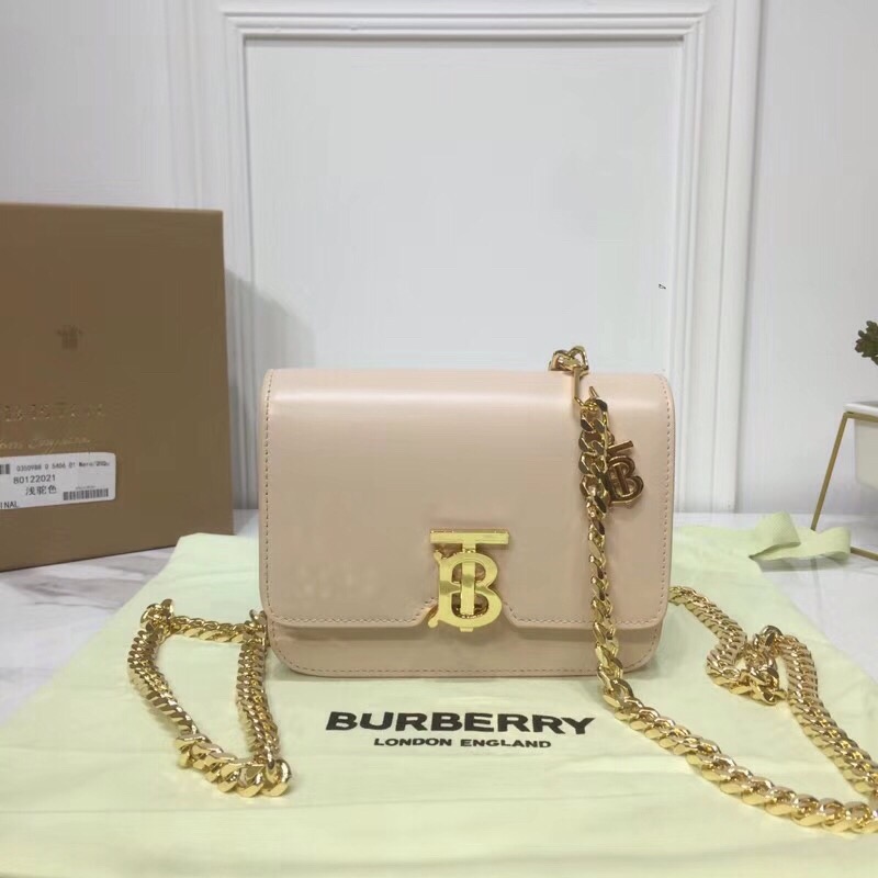 Burberry Tb Chain Belt Bag Beige For Women, Women’s Bags 6.6in/17cm