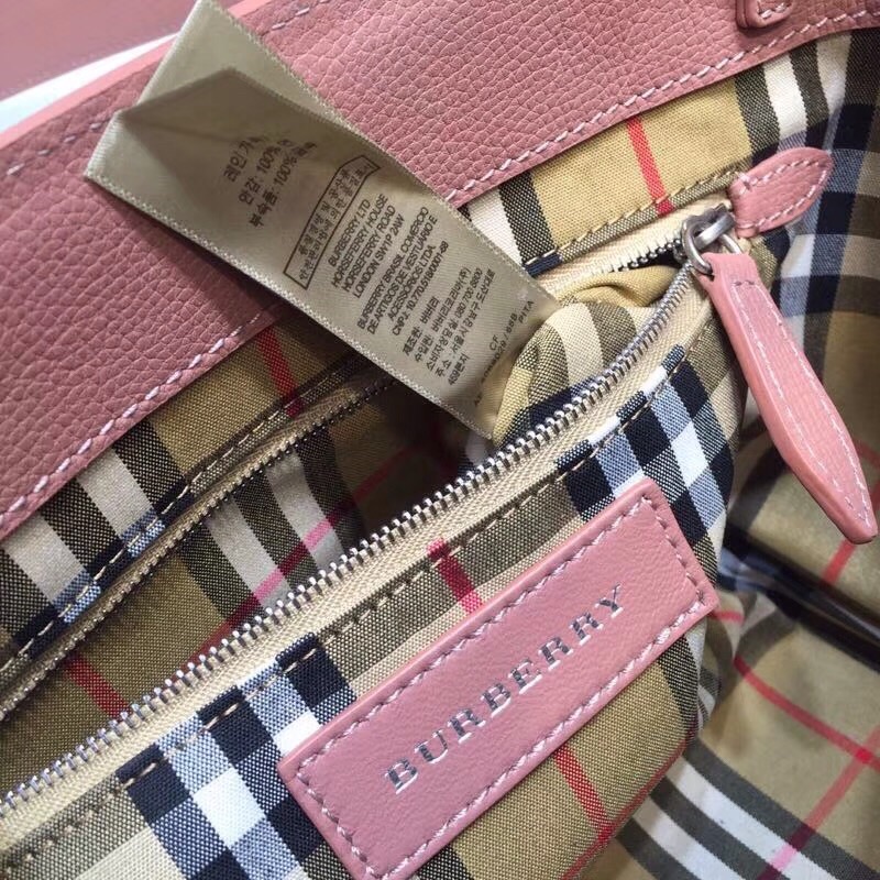 Burberry The Small Banner Bag Pink For Women, Women’s Bags 10.6in/26cm