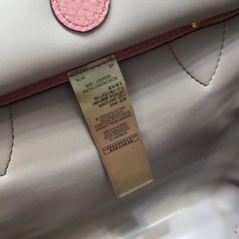 Burberry The Small Equestrian Knight Top Handle Belt Bag Pink For Women, Women’s Bags 14in/36cm