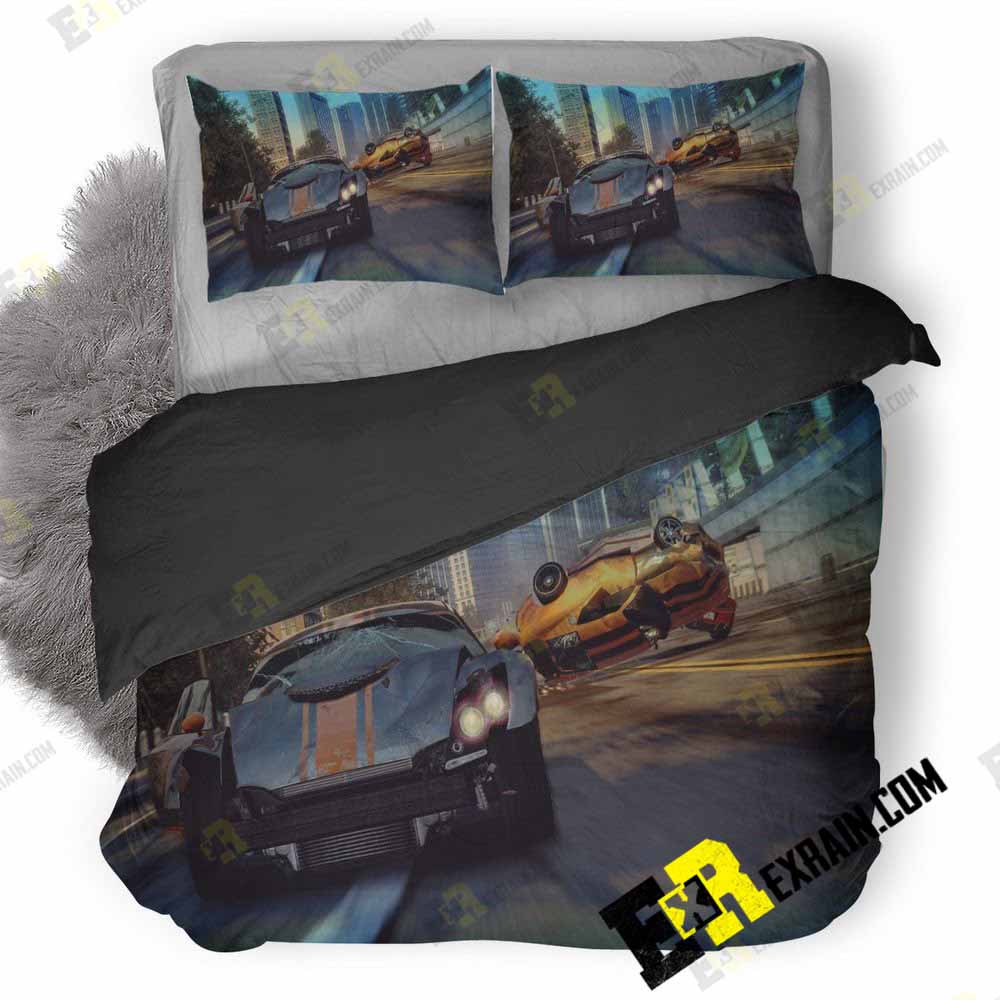 Burnout Paradise 3D Customized Duvet Cover Bedding Set