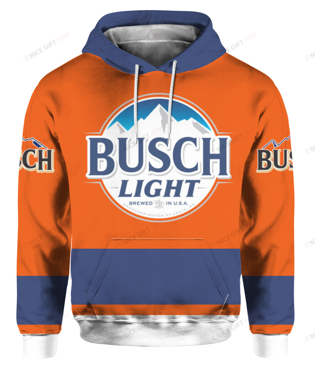 Busch Light 3D Hoodie Gift For Fans