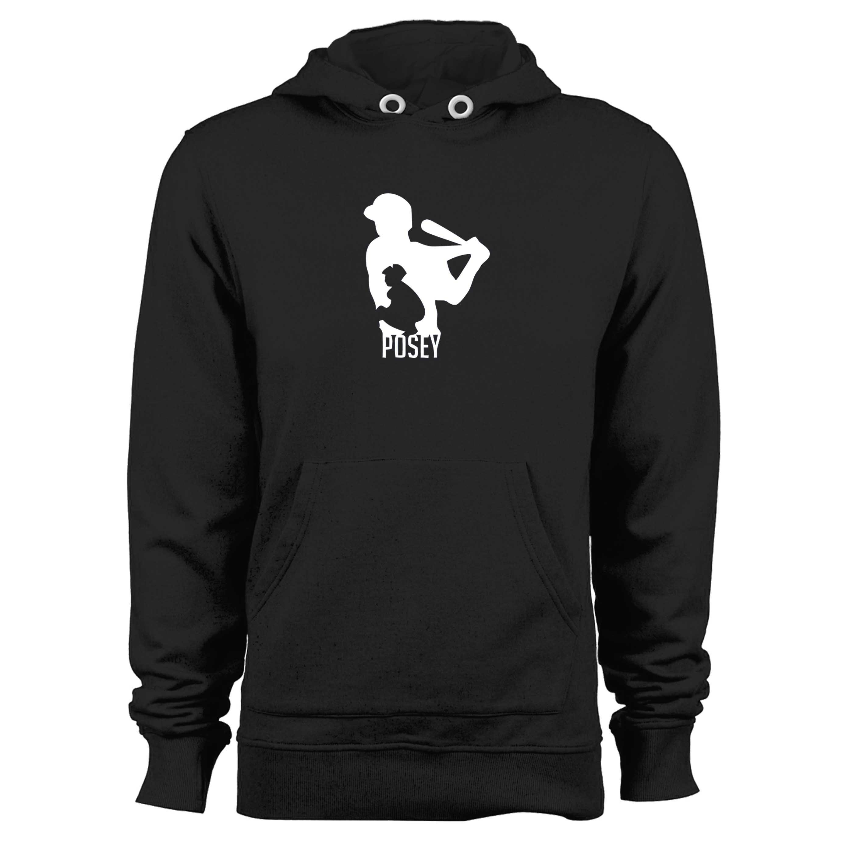 buster posey san francisco giants baseball silhouette Unisex Hoodie