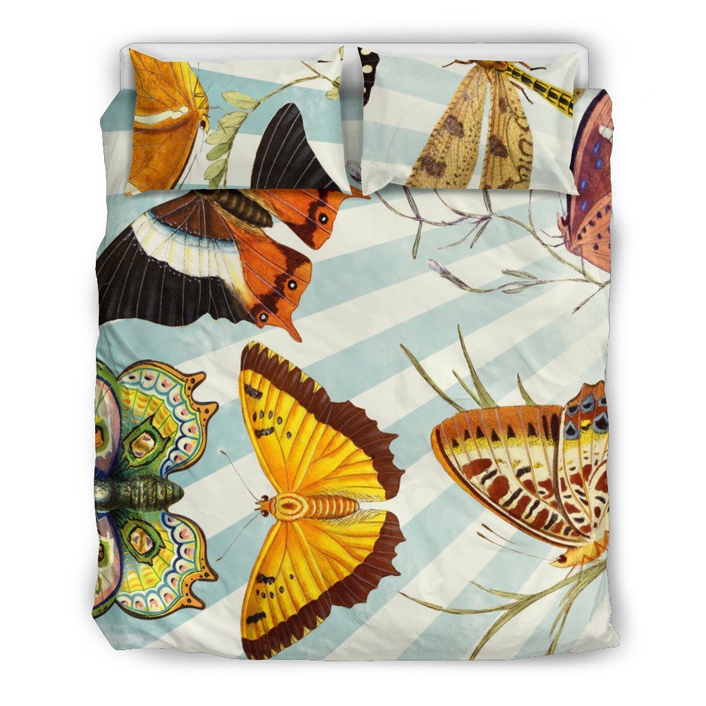 Butterfly 3D Customized Duvet Cover Bedding Set
