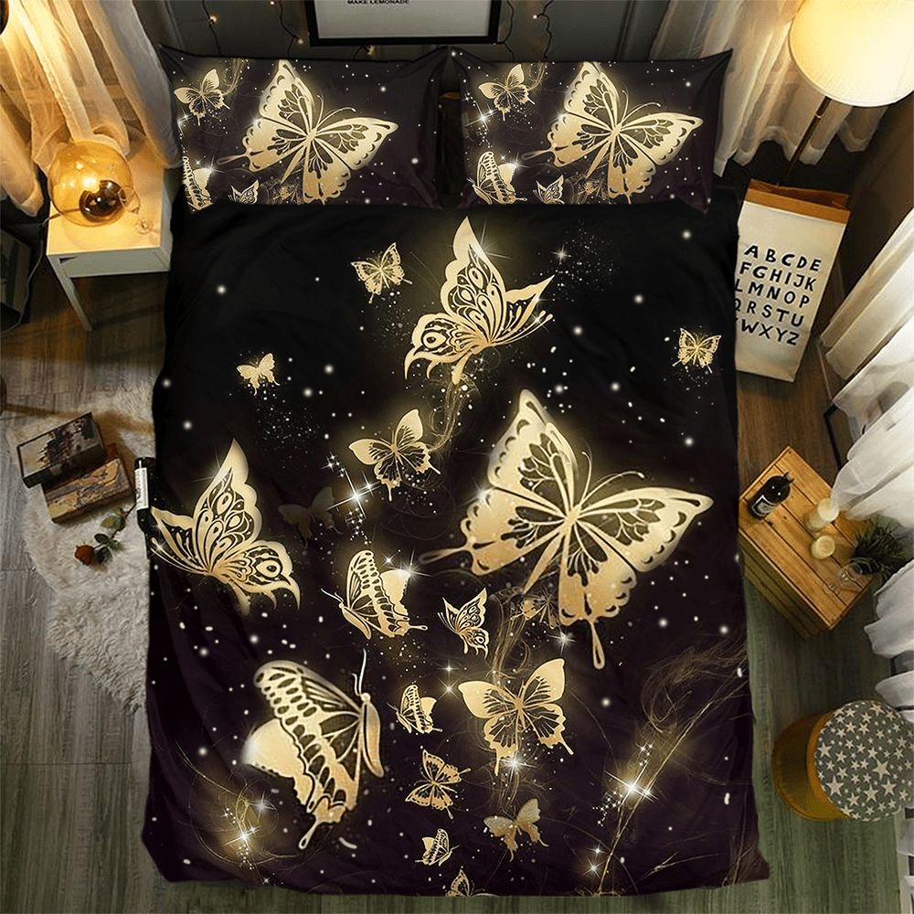 Butterfly Collection 3D Customized Duvet Cover Bedding Set