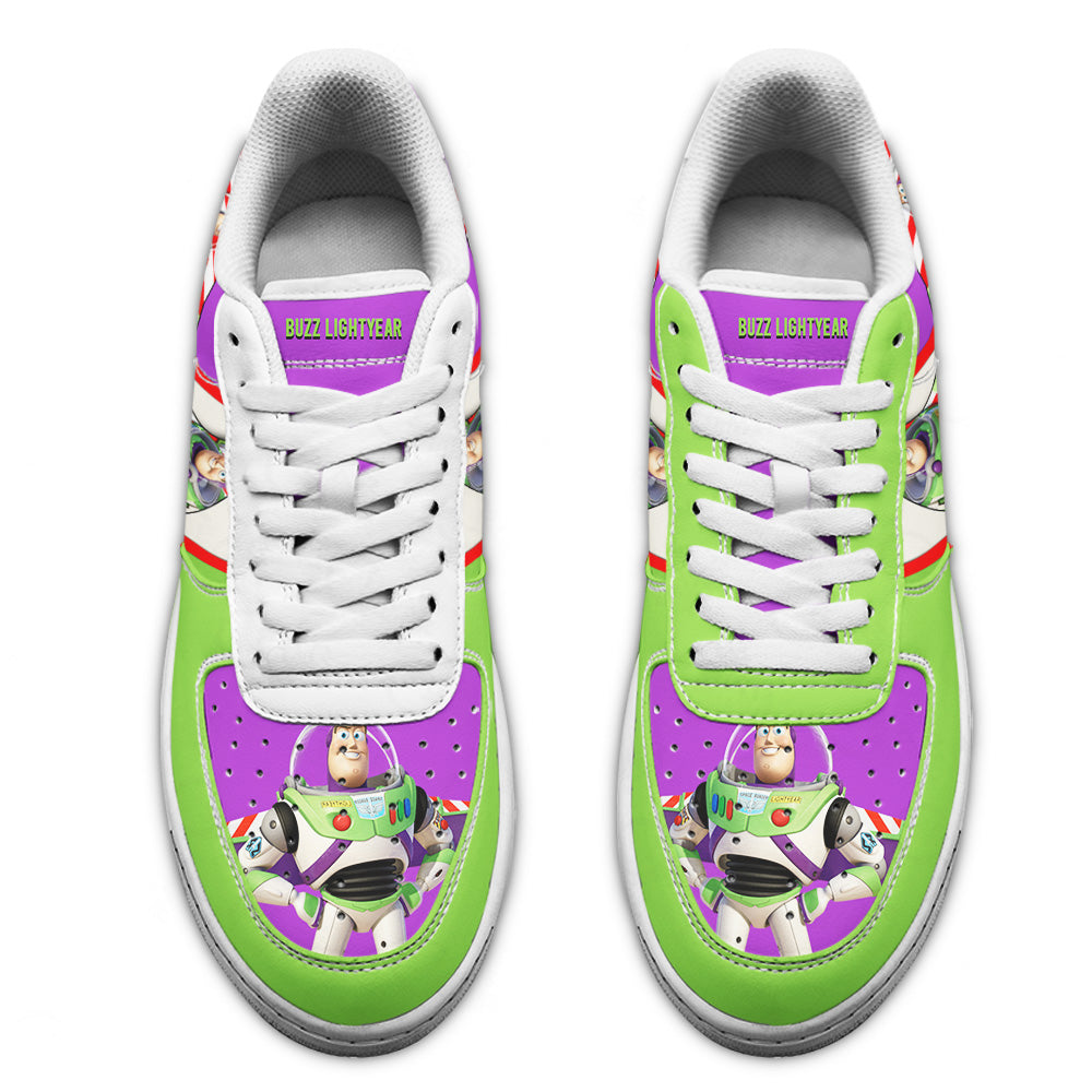 Buzz Lightyear Toy Story Air Sneakers Custom Cartoon Shoes