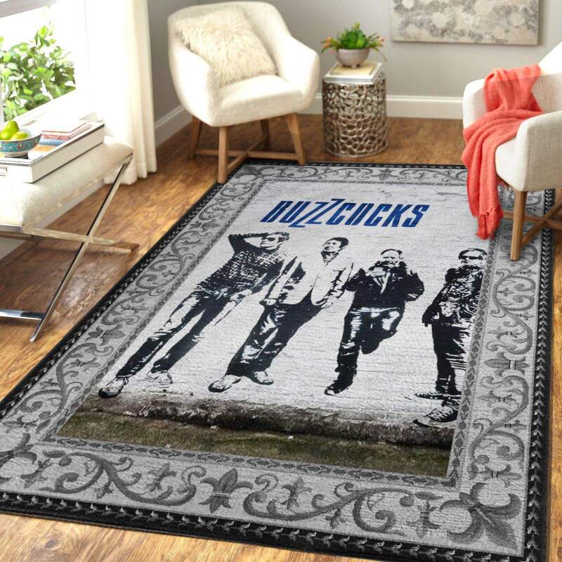 Buzzcocks Band Limited Edition Rectangle Rug