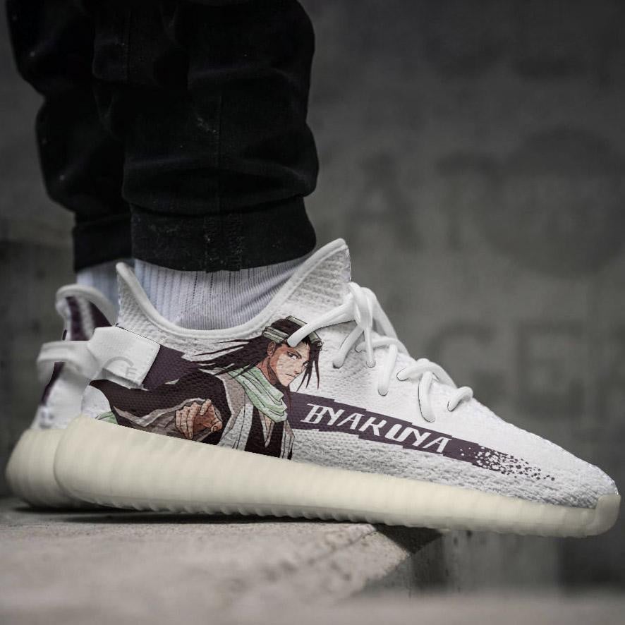 Byakuya Kuchiki Shoes Bleach Custom Anime Sneakers