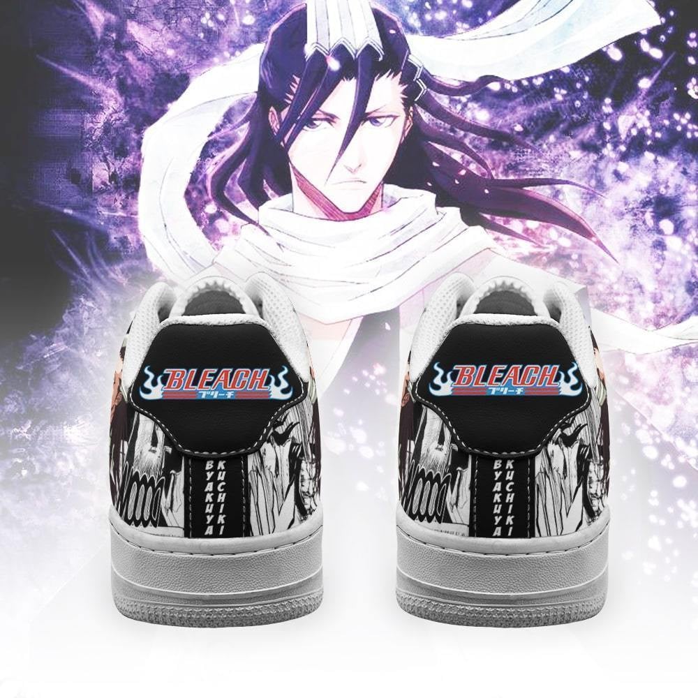 Byakuya Sneakers Bleach Anime Shoes Fan Gift Idea