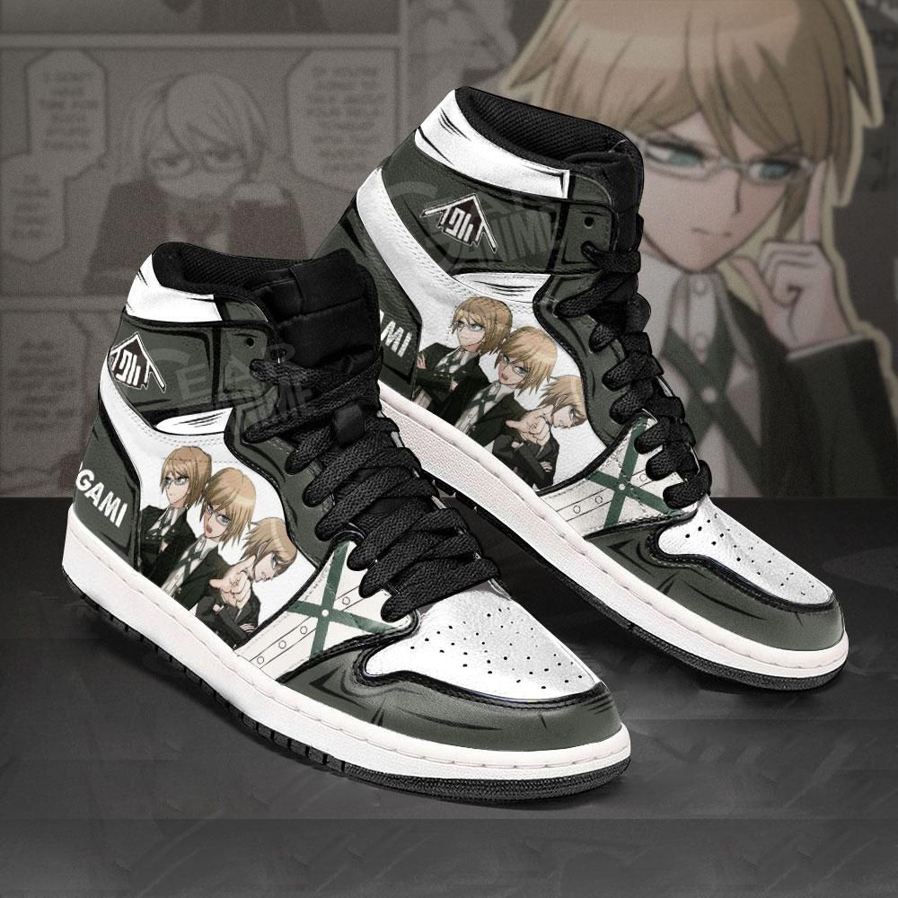 Byakuya Togami Danganronpa Anime 1 High Top Air Jordan Sneaker, Air Jordan Hightop
