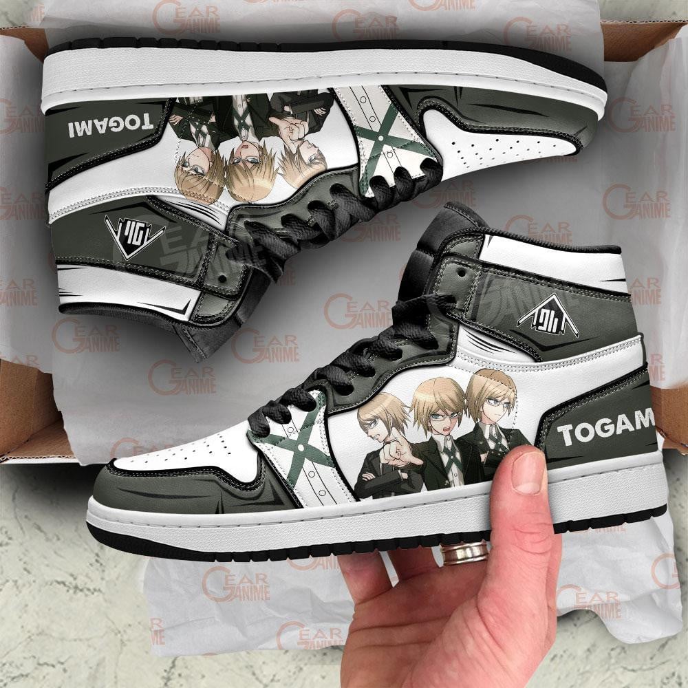 Byakuya Togami JD1s Sneakers Danganronpa Anime Shoes, Air Jordan Hightop