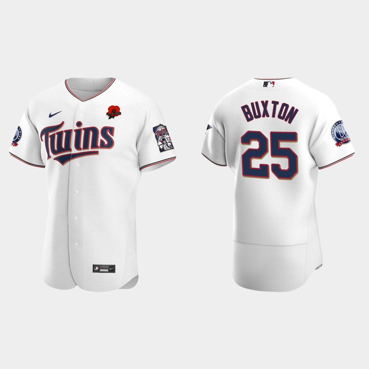 Byron Buxton Minnesota Twins 2021 Memorial Day Jersey – White