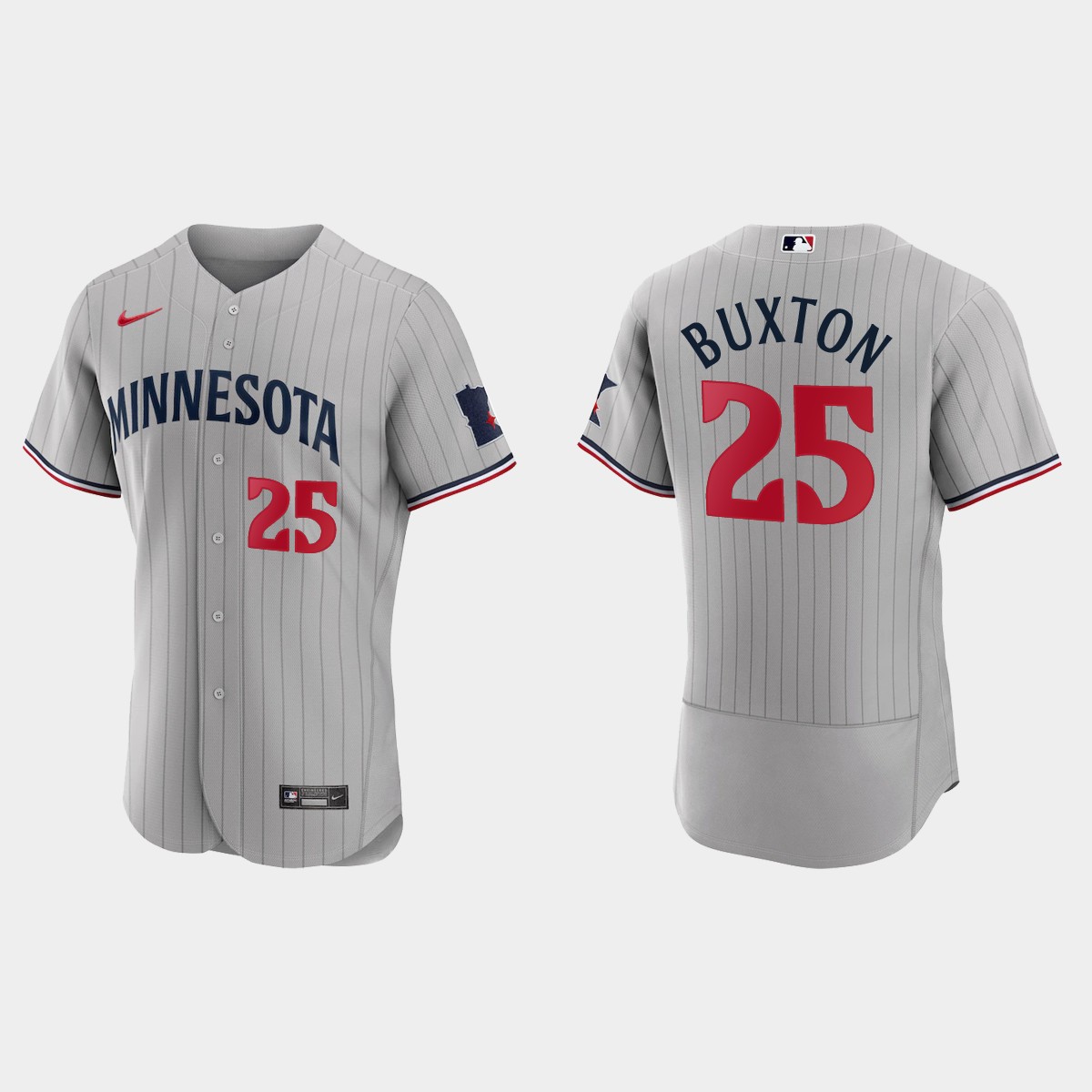 Byron Buxton Minnesota Twins 2023 Jersey - Gray