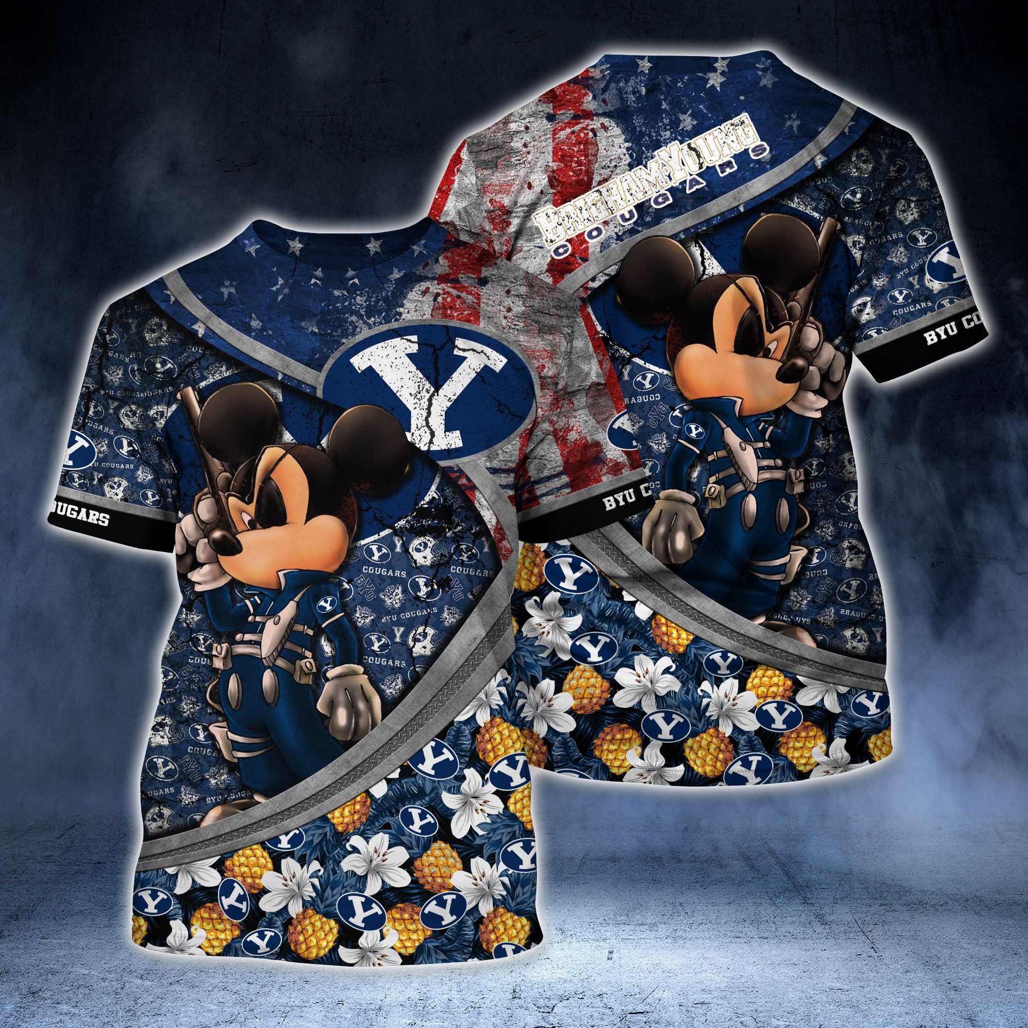 BYU Cougars NCAA -Hawaii Shirt Style Hot Trending
