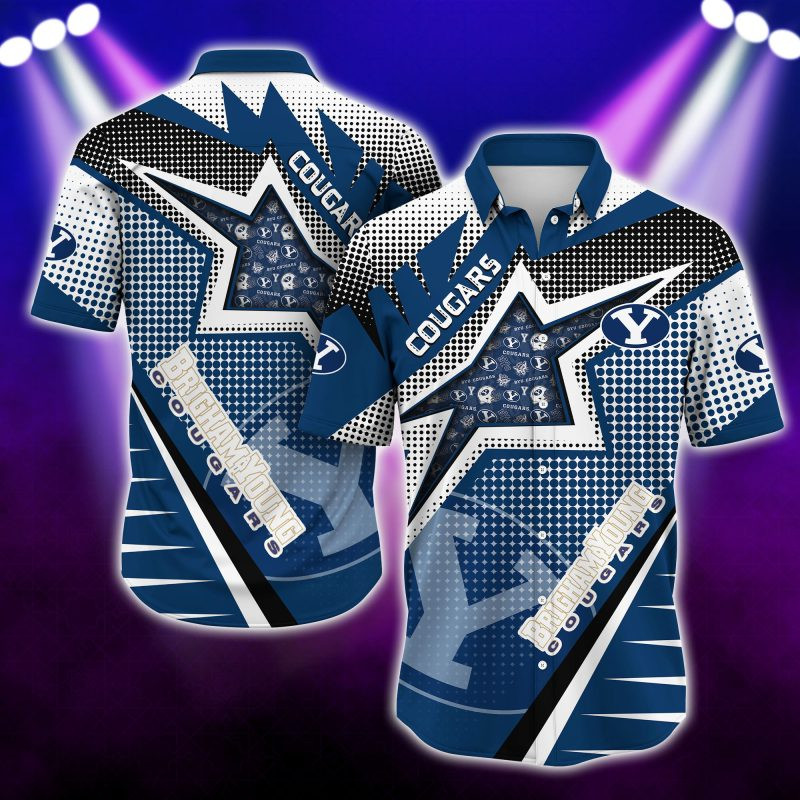 BYU Cougars NCAA Hawaiian Shirt