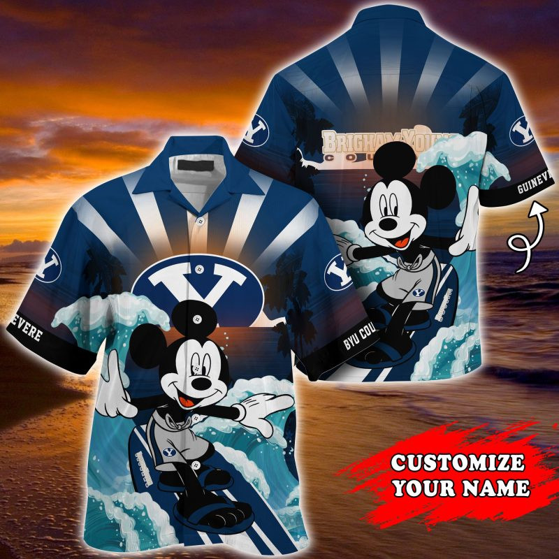 BYU Cougars NCAA Summer Customized Hawaiian Shirt