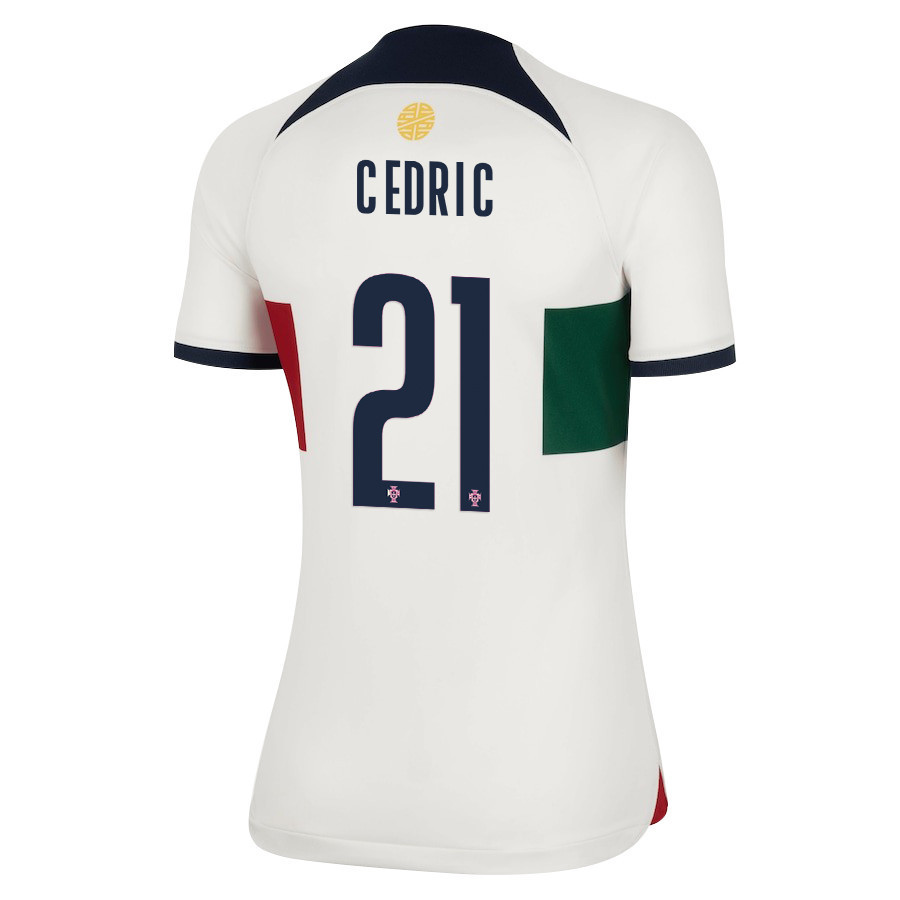 Cédric Soares 21 Portugal National Team 2022-23 Qatar World Cup Women Soccer Jersey – Away