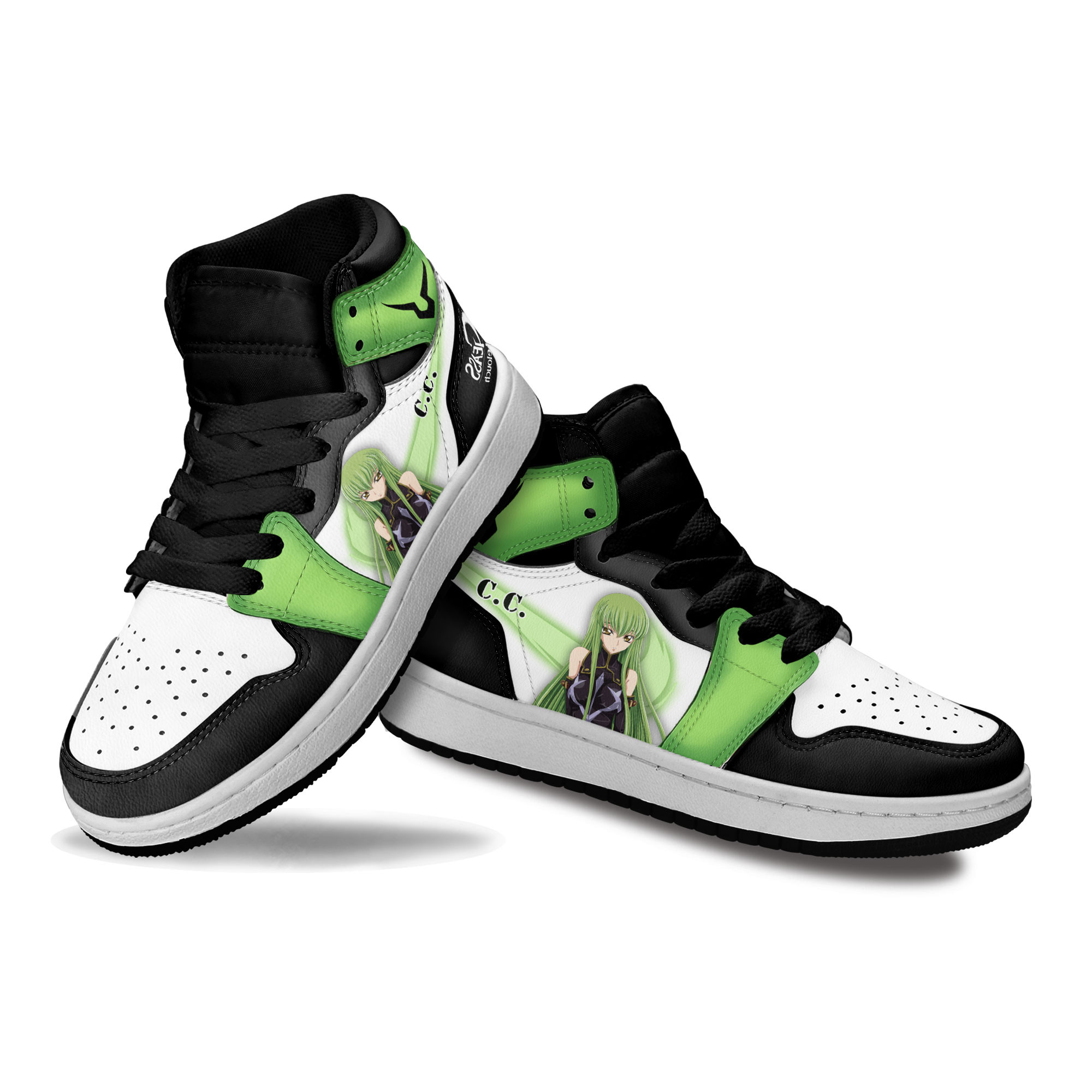 C.C Kids Sneakers Code Geass Anime Shoes For Kids