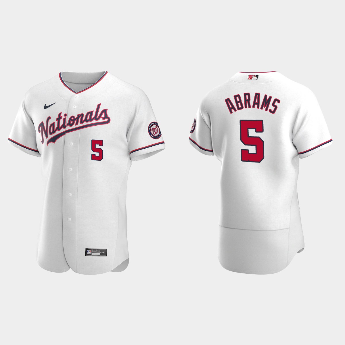 C.J. Abrams Washington Nationals Alternate Jersey – White