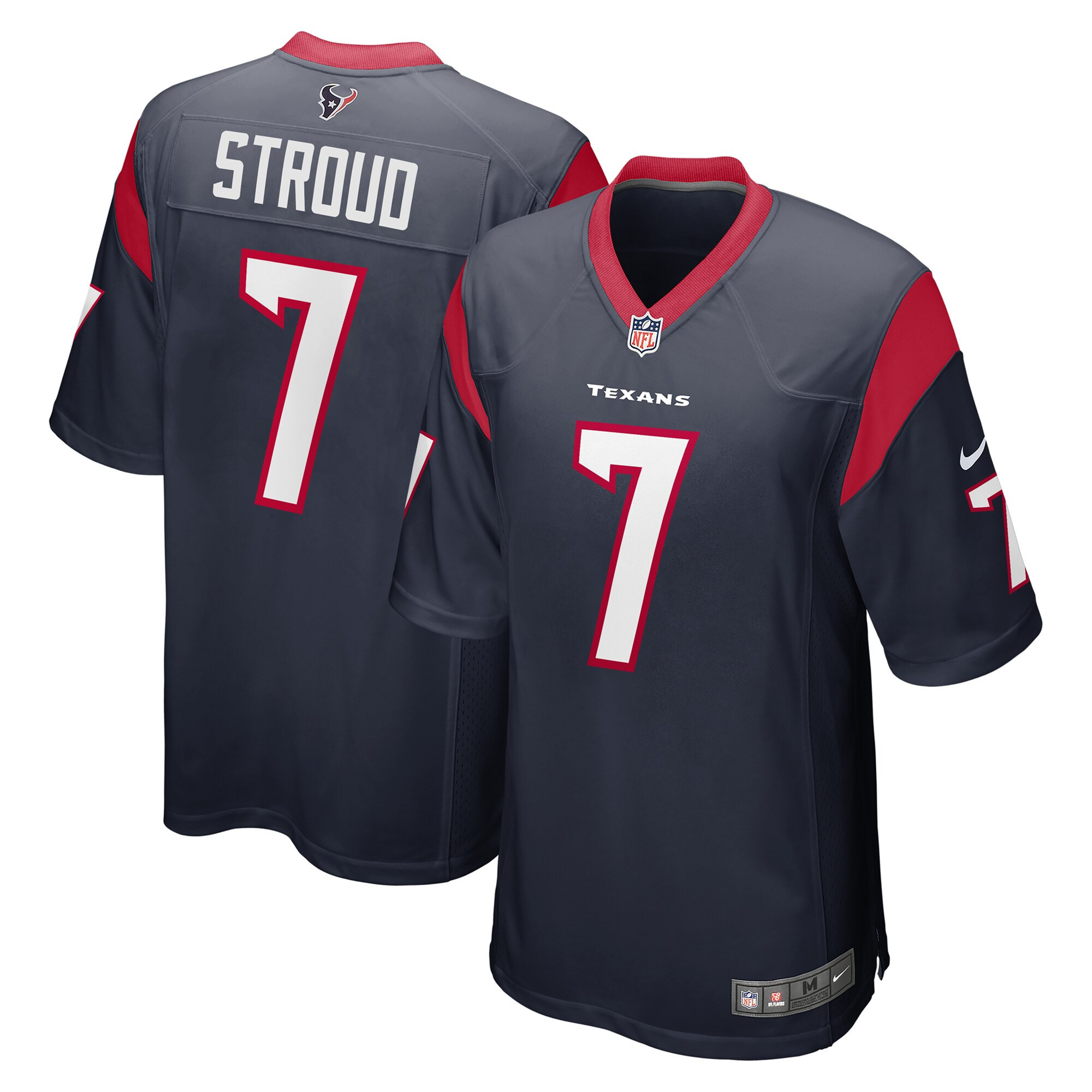 C.J. Stroud Houston Texans C.J. Stroud #7 Navy Jersey - All Stitched 