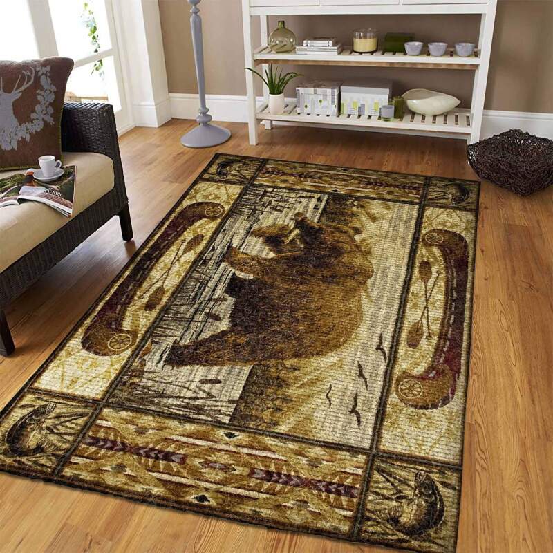 Cabin Bear Limited Edition Rectangle Rug