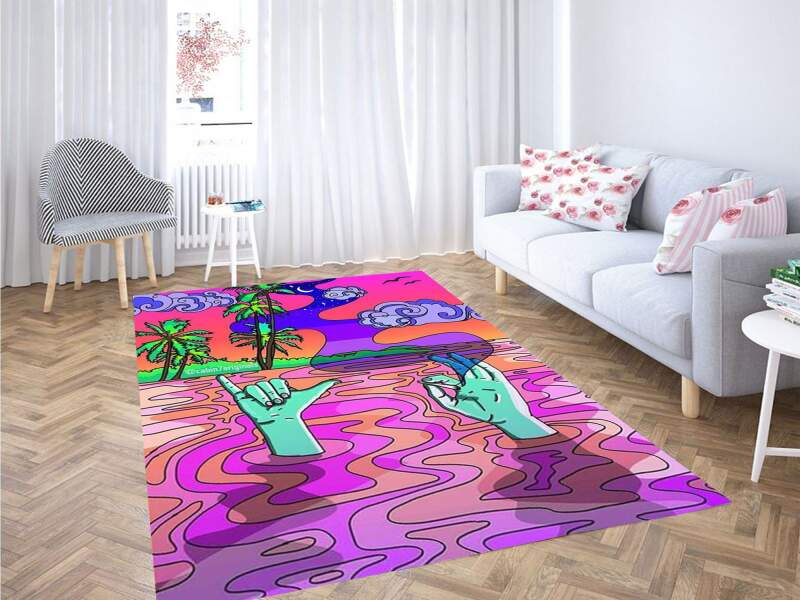 Cabin Originals Wallpaper Carpet Rectangle Rug