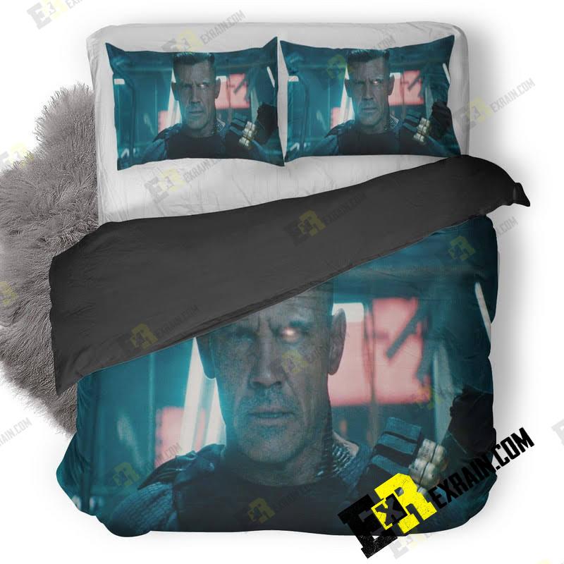 Cable In Deadpool Movie Hz 3D Customized Duvet Cover Bedding Set