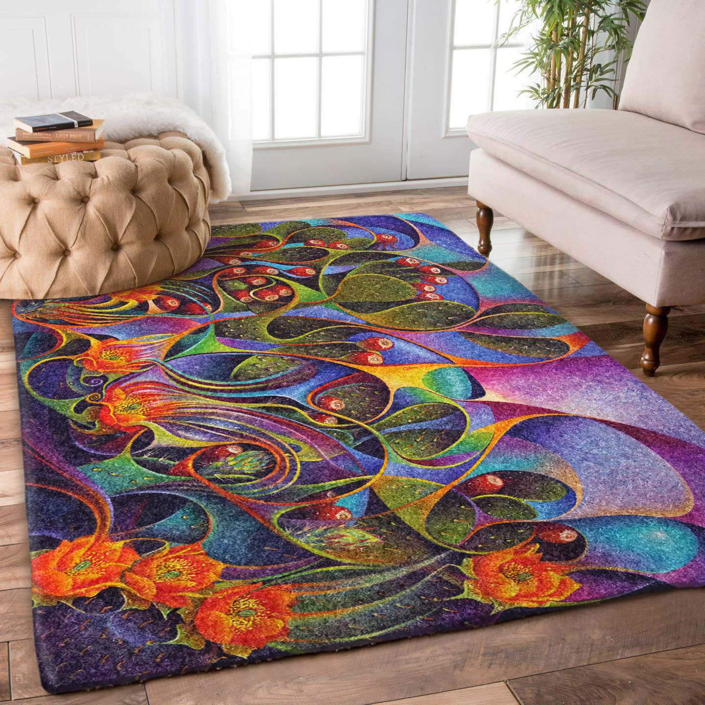Cactus Flower Limited Edition Rectangle Rug