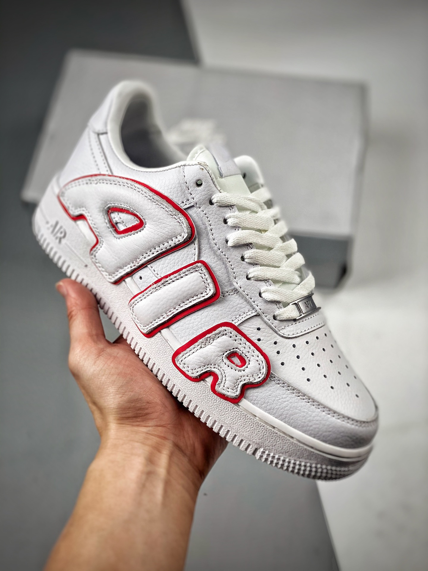 Cactus Plant Flea Market x Nike Air Force 1 Low White Red For Sale